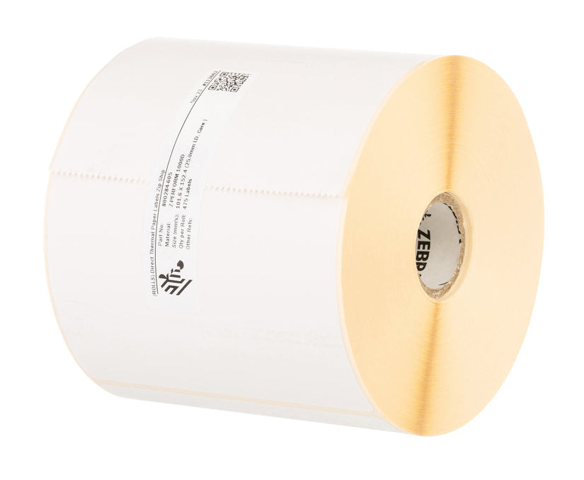 Zebra 880595-025DU 38x25mm Direct Thermal Labels – 2580/Roll, 12 Rolls/Box