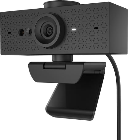 HP 6Y7L2AA 620 FHD Webcam – 4MP, 1080p, USB, Black, Clip Mount
