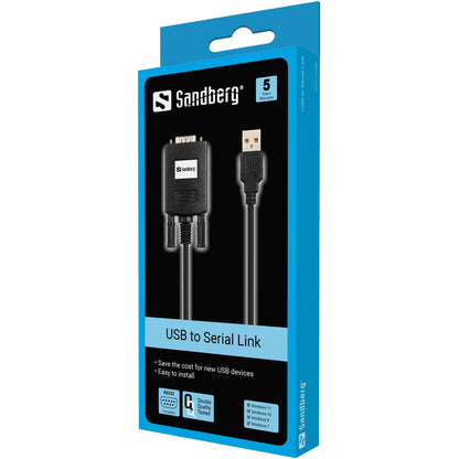Sandberg 133-08 USB to Serial Link Graphics Adapter – Black PL-2303GT