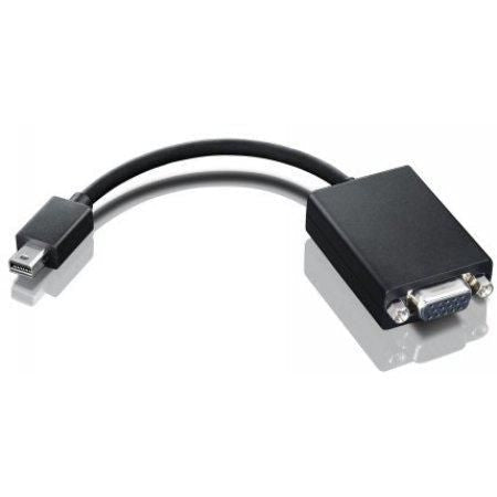 Lenovo 0A36579 Mini DisplayPort to VGA Adapter – Black Video Cable 200mm