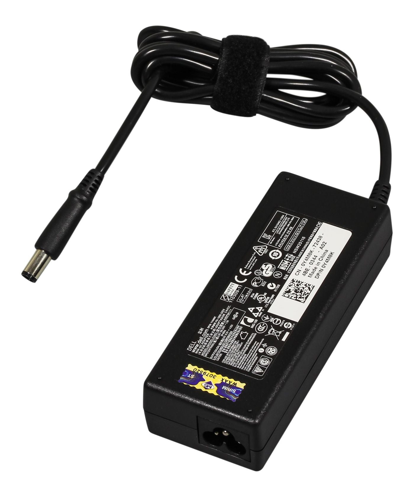 Dell 0W6KV Power Adapter – 90W Indoor AC-to-DC, Black, LED Indicator
