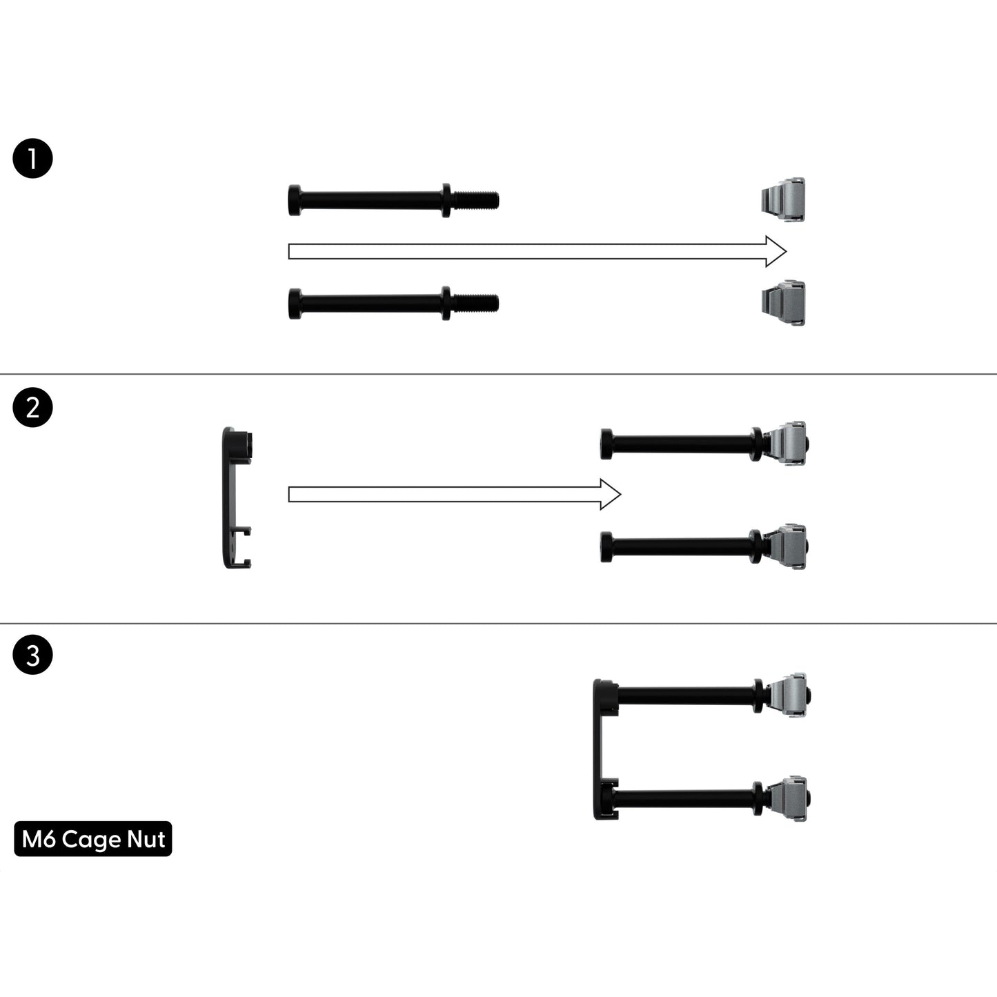 PATCHBOX PBCSX24K Cable Management Panel 24-Pack – Black/Red, Steel