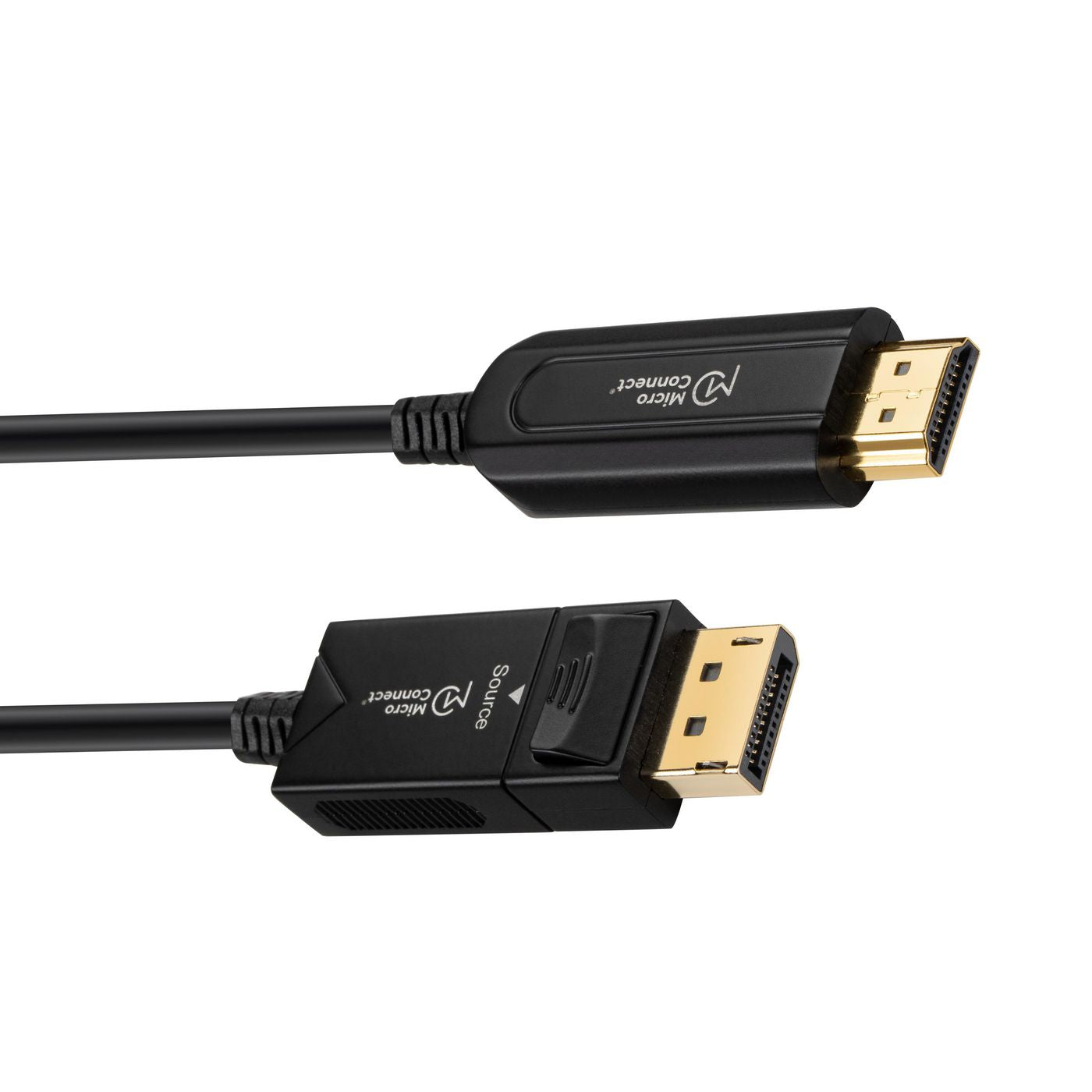 MicroConnect DP-HDMI-2000V1.4OP 20m DisplayPort 1.4 to HDMI 2.0 Fibre Optic Cable – 4K60Hz