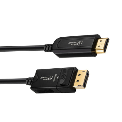 MicroConnect DP-HDMI-2000V1.4OP 20m DisplayPort 1.4 to HDMI 2.0 Fibre Optic Cable – 4K60Hz