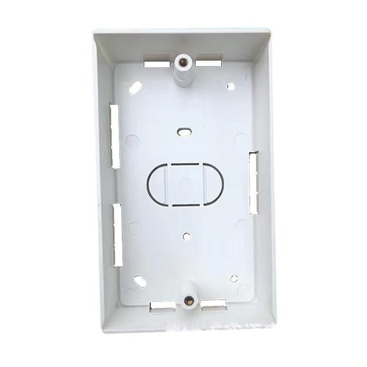 Lanview LVN126076UK Outlet Box – White Plastic IP20 145x86x32mm