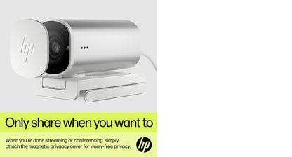 HP 695J6AA 960 4K Streaming Webcam – USB, HDR, Built-In Microphone