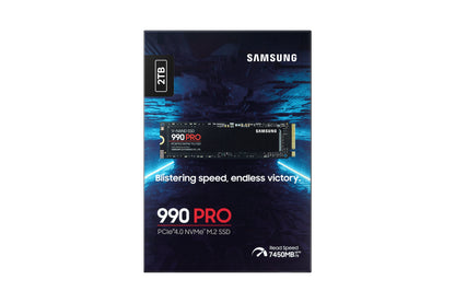 Samsung MZ-V9P2T0BW 990 PRO 2TB M.2 PCIe 4.0 NVMe SSD – V-NAND MLC