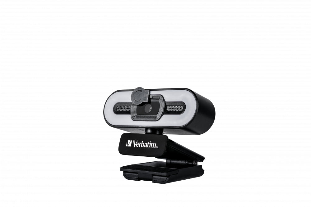 Verbatim 49579 Webcam – Full HD 1920x1080 USB 2.0 Clip-On Black