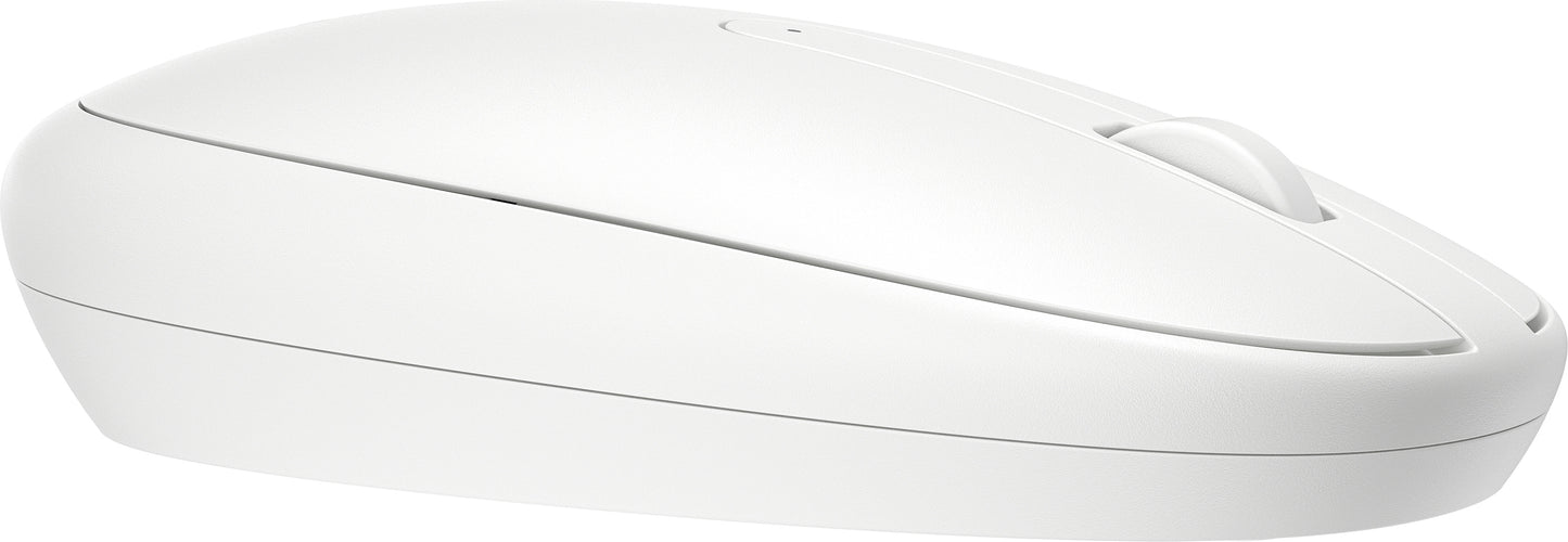 HP 793F9AA#ABB 240 Lunar White Bluetooth Mouse – Optical, 1600 DPI, Ambidextrous