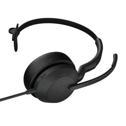 Jabra 25089-889-999 Evolve2 50 USB-A UC Mono Headset – Wired ANC, Black
