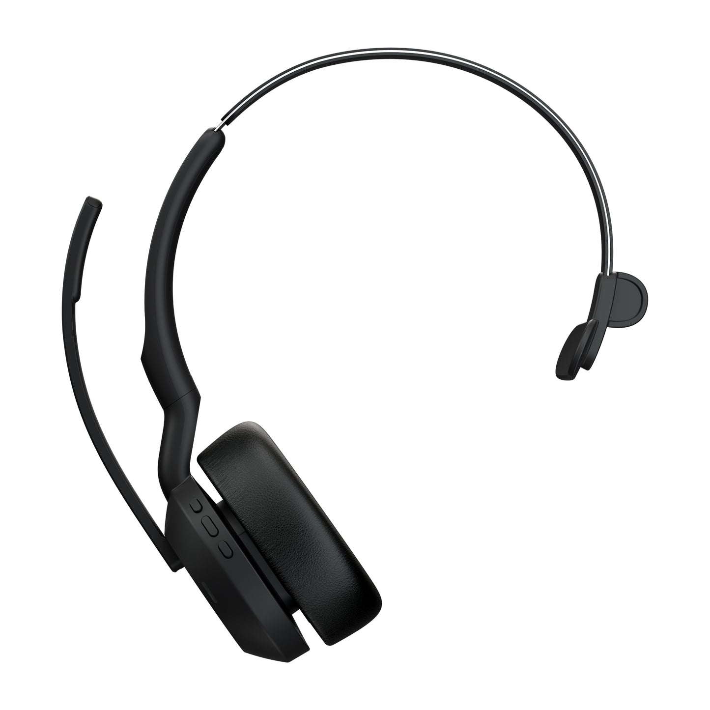 Jabra 25599-889-999 Evolve2 55 Link380a UC Mono Wireless Headset Black