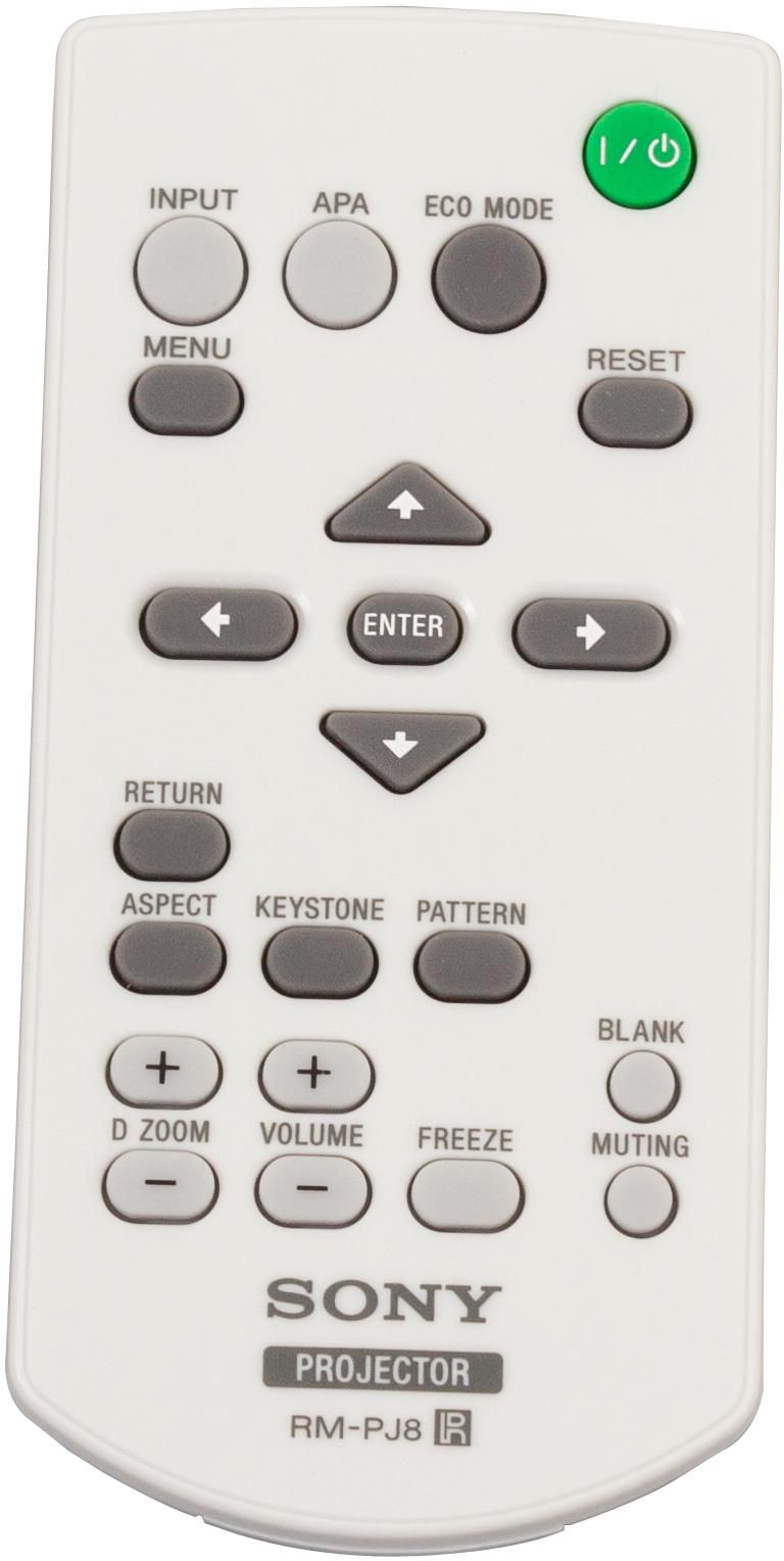 Sony 149046311 Remote Control – Projector Press Buttons Grey