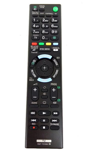Sony 149317611 Remote Control – TV Accessory, RMT-TZ120E, 6 Month Warranty