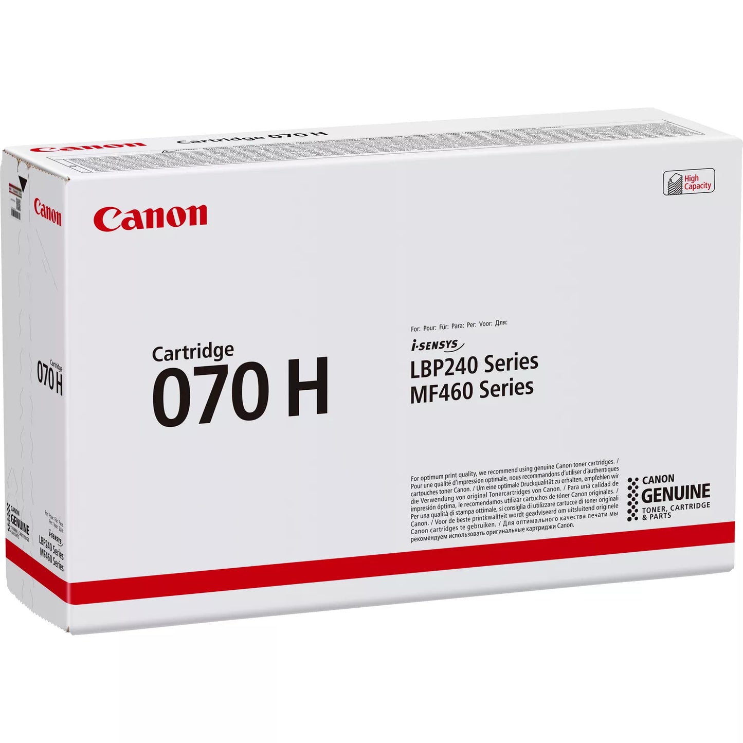 Canon 5640C002 Black High Yield Toner Cartridge – Original, 10200 Pages