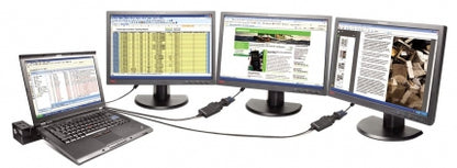 Lenovo 0B47072 USB Graphics Adapter – USB 3.0 DVI/VGA 2048x1152 Black