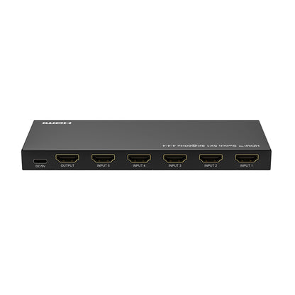 MicroConnect MC-HDMISWITCH0501-8K 8K HDMI Switch 5x1 with Remote – Ultra HD AV Switch