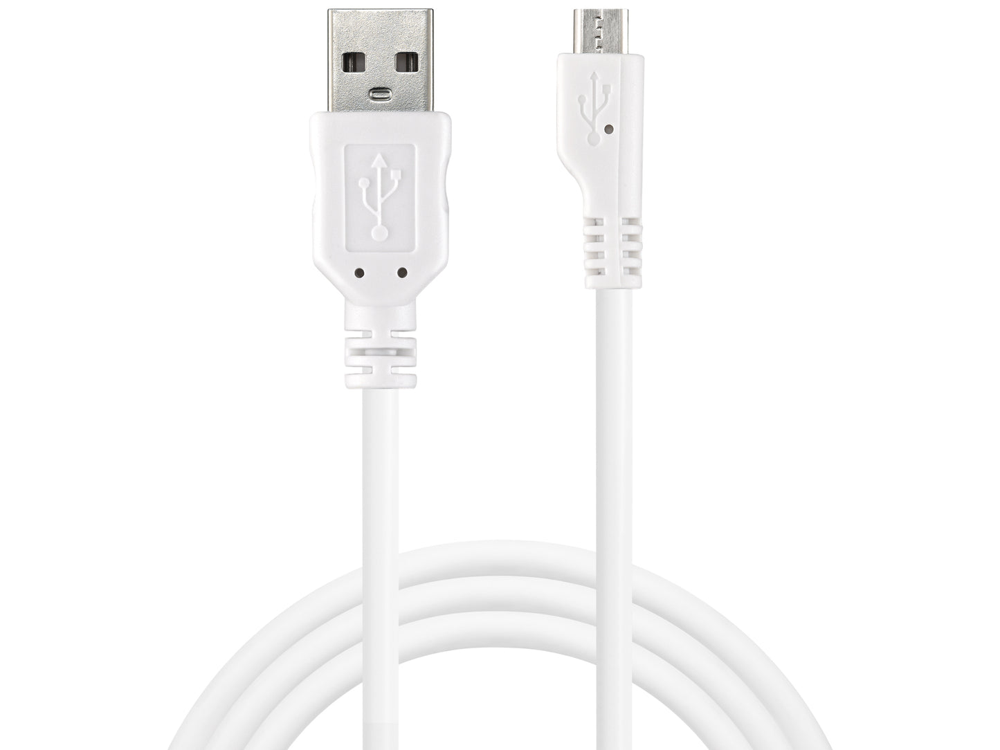Sandberg 440-33 MicroUSB Sync/Charge Cable 1m – USB 2.0 White Male/Male