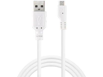 Sandberg 440-33 MicroUSB Sync/Charge Cable 1m – USB 2.0 White Male/Male