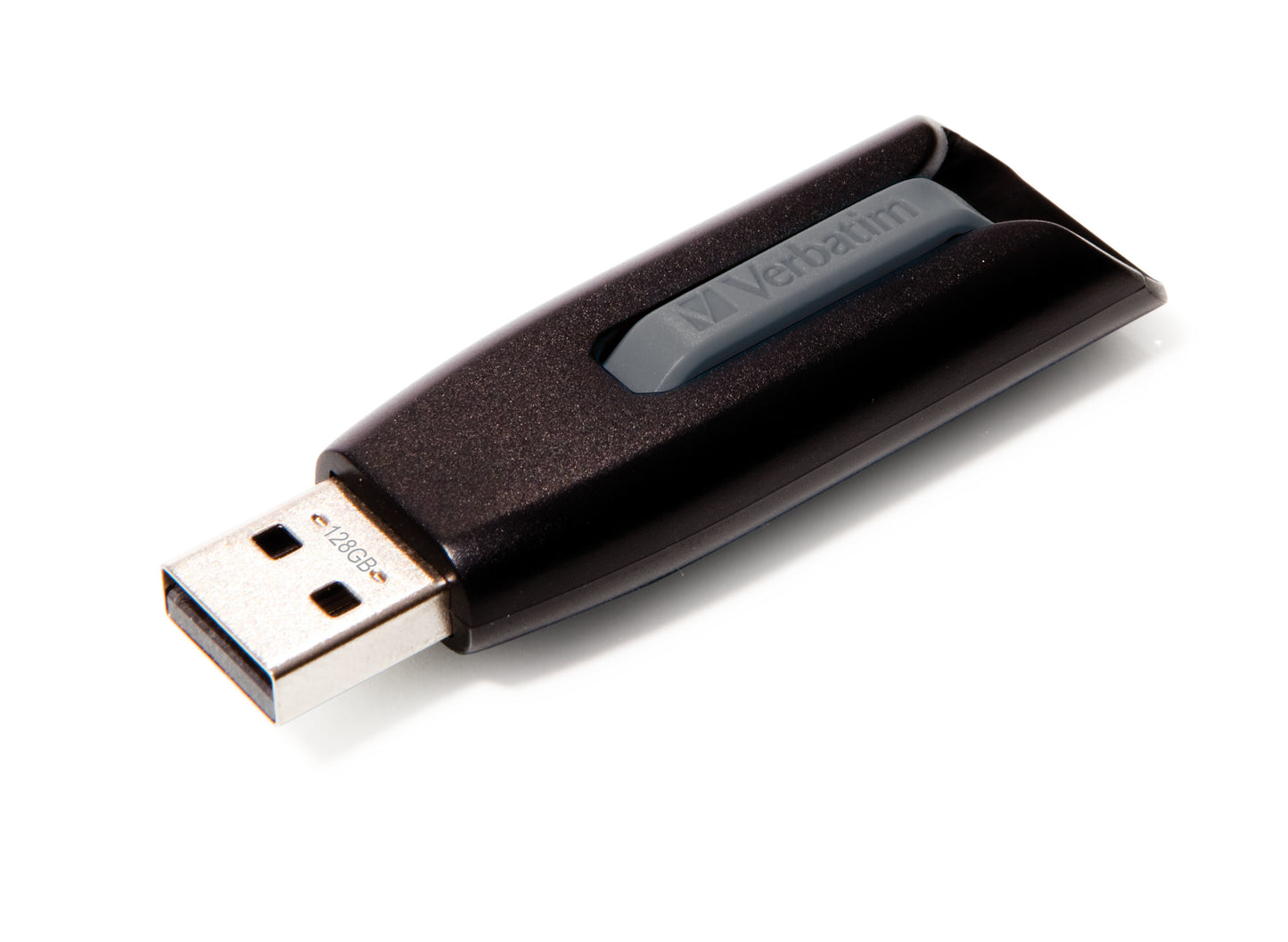 Verbatim 49189 USB 3.2 Gen 1 Flash Drive 128GB – Black Slide Design
