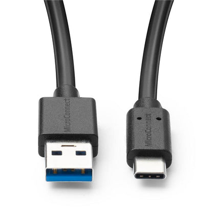 MicroConnect USB3.2CA1.5 USB Cable 1.5m USB A to USB C 5 Gbit/s Black