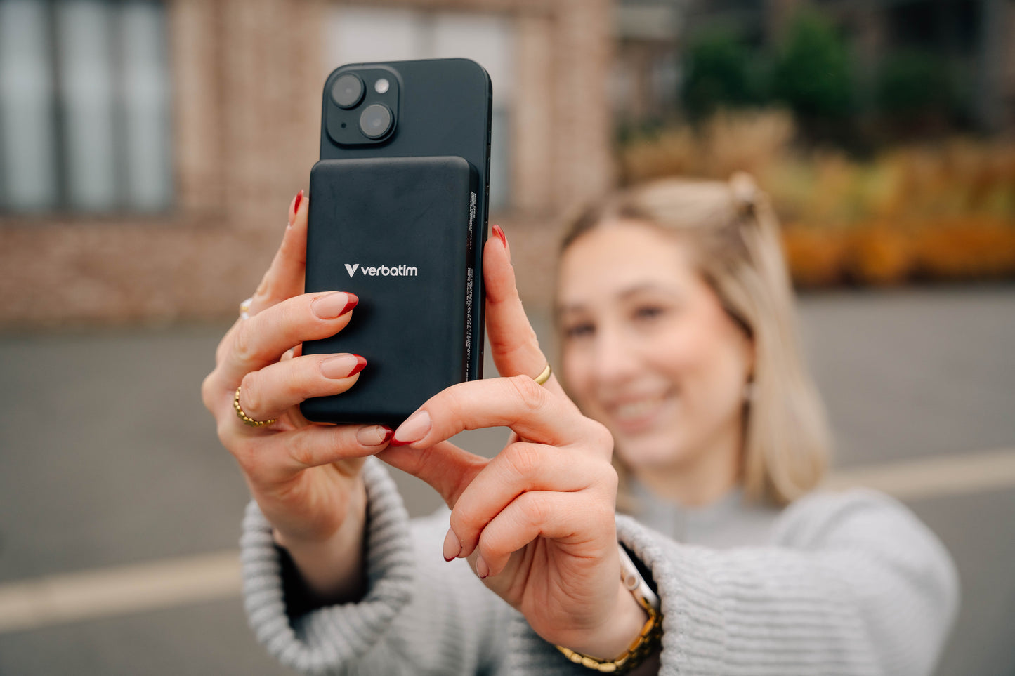 Verbatim 32225 Magnetic Wireless Power Bank 5000mAh 35W Quick Charge Black