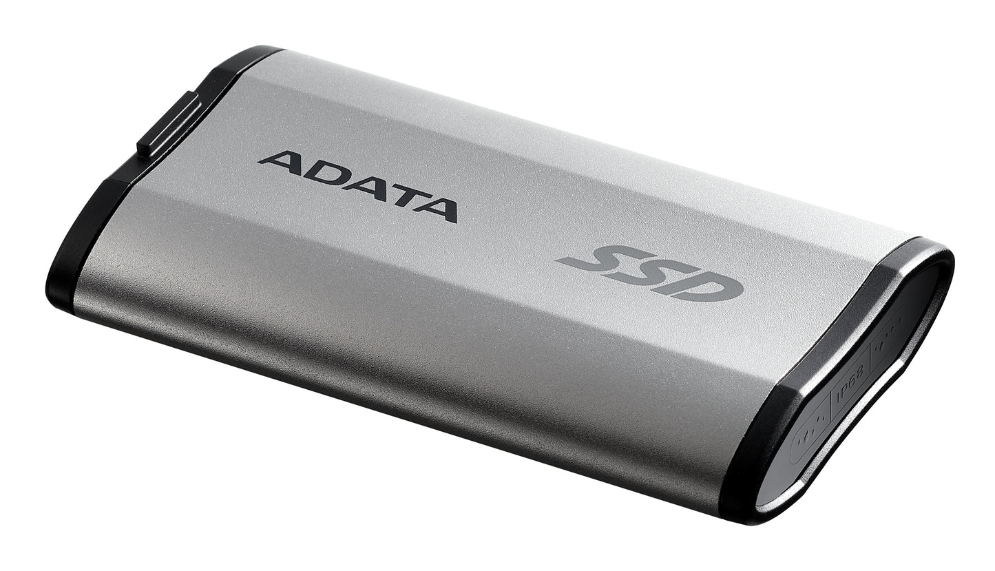 ADATA SD810-1000G-CSG 1TB External SSD – USB 3.2 Gen 2x2 Type-C, IP68, Aluminium