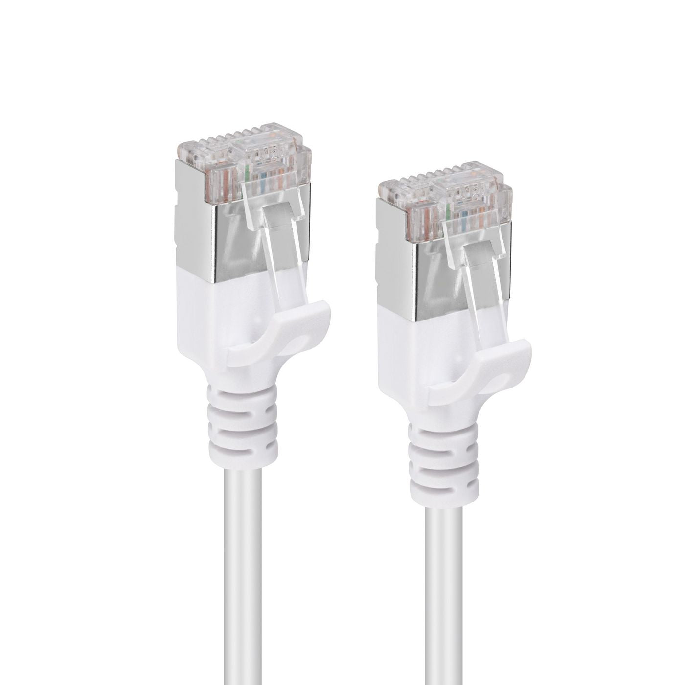 MicroConnect V-FTP6A0015W-SLIM Cat6a U/FTP STP Network Cable 0.15m White