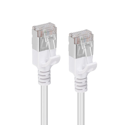 MicroConnect V-FTP6A0015W-SLIM Cat6a U/FTP STP Network Cable 0.15m White