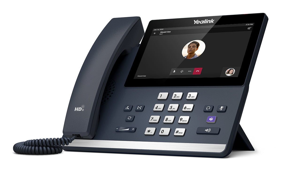Yealink 1301017 IP Phone – MP56 E2 Teams 7" Touch LCD, Wi-Fi, Bluetooth
