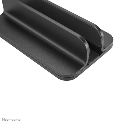 Neomounts NSLS300BLACK Adjustable Laptop Stand – Aluminium, Black, 11-17in, 5kg