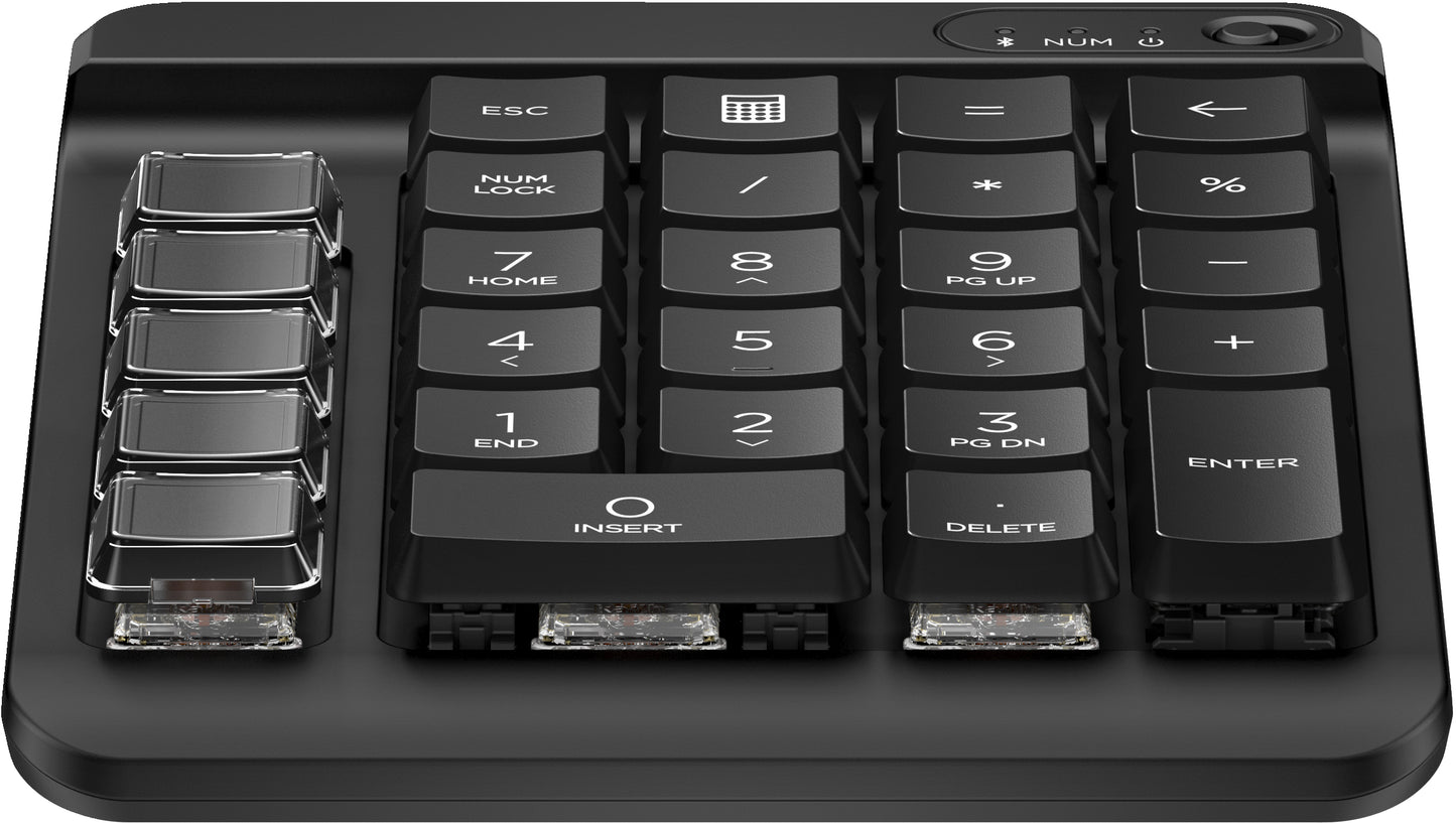 HP 7N7C3AA#ABB Programmable Wireless Keypad – Mechanical, Bluetooth, Black