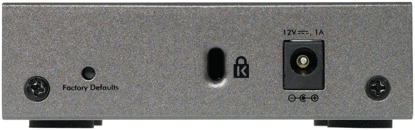 Netgear GS105E-200PES Managed L2/L3 5-Port Gigabit Ethernet Network Switch