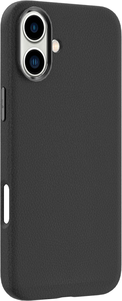 eSTUFF ES67160020 Smart Phone Case – Black Leather Cover 15.5cm (6.1")