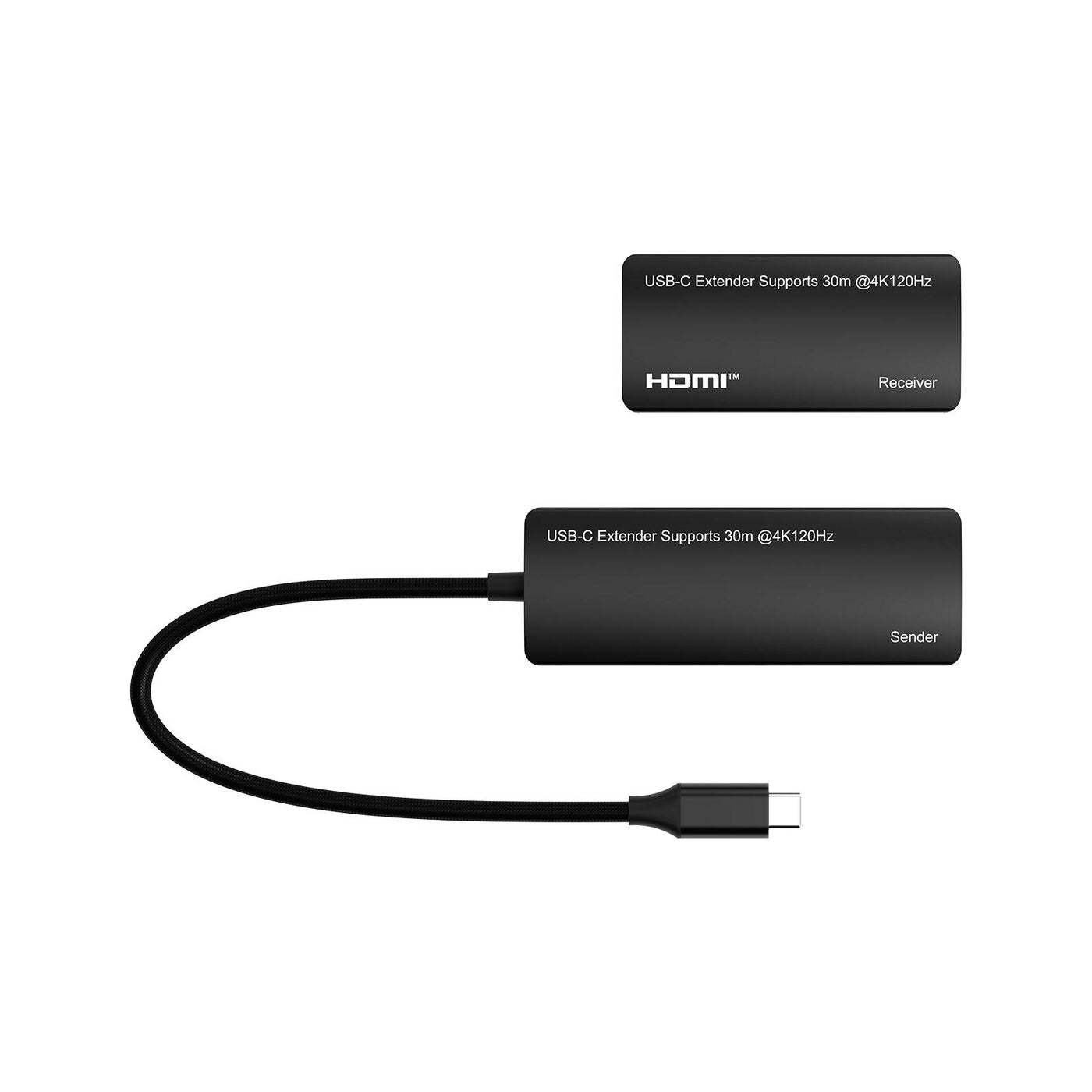 MicroConnect MC-USBCHDMIEXT-30M AV Extender – USB-C to HDMI 30m 4K@120Hz