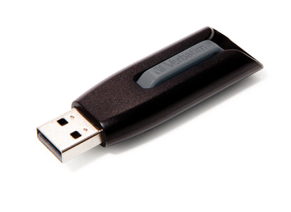 Verbatim 49173 USB 3.0 Flash Drive 32GB – Black Slide Design
