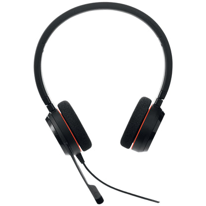 Jabra 4999-823-189 Evolve 20 Stereo MS USB-C Headset – Binaural, Wired