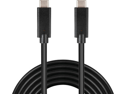 Sandberg 136-09 USB-C to USB-C 2m Cable – USB 3.1 Gen 2, 10Gbps, Black