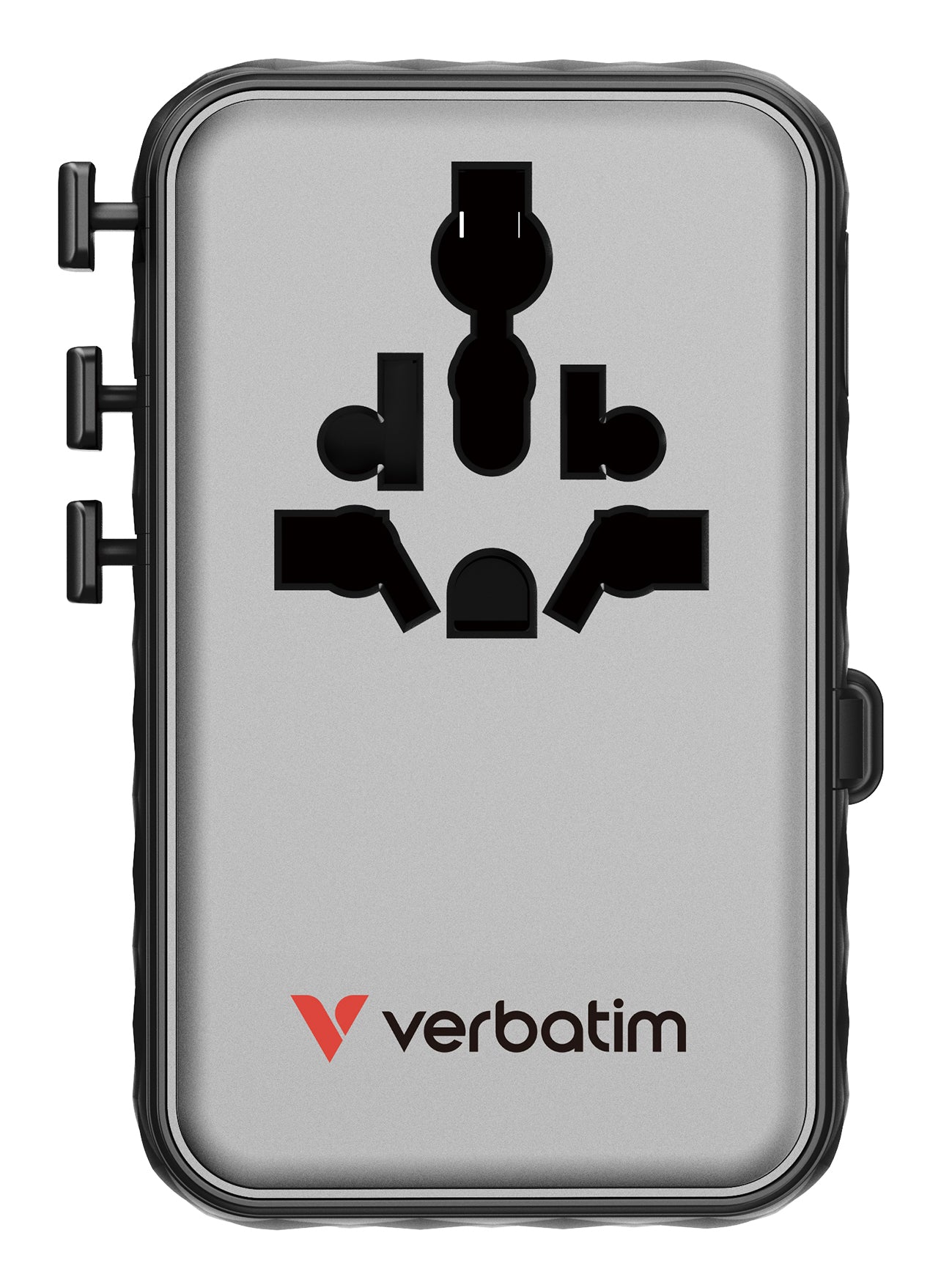 Verbatim 30191 Charge 'n' Travel 100W Universal Travel Adapter Black