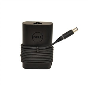 DELL 8RFW6 65W Slim Power Adapter – Indoor AC-to-DC, Black
