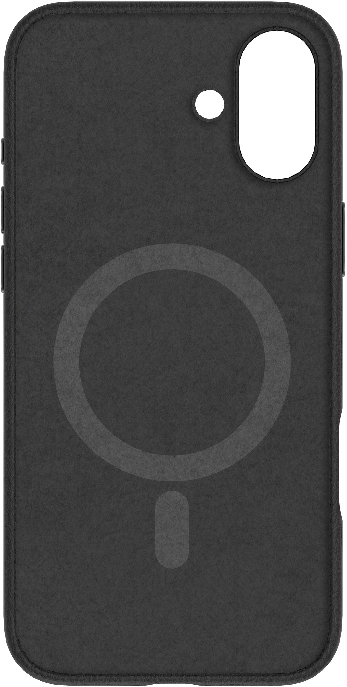 eSTUFF ES67160020 Smart Phone Case – Black Leather Cover 15.5cm (6.1")