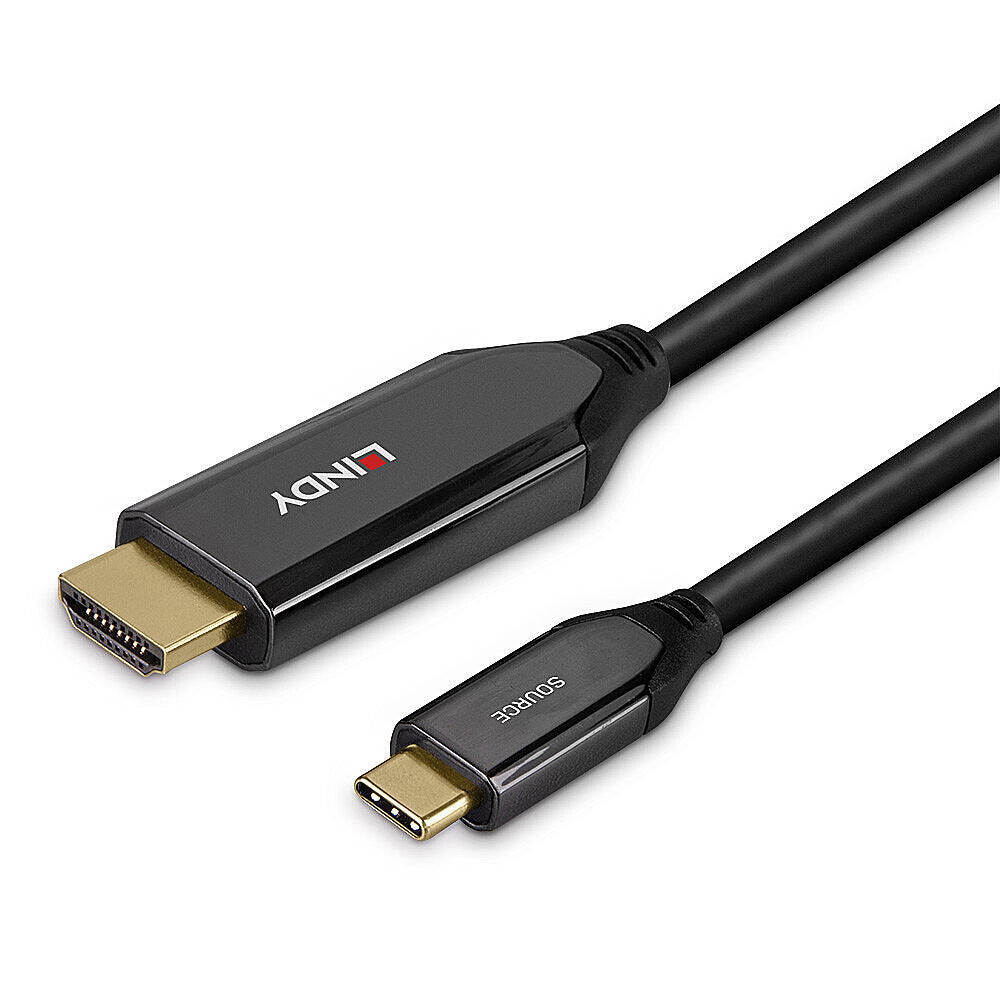 Lindy 43369 3m USB Type-C to HDMI 8K60 Adapter Cable – Ultra HD, CE Certified