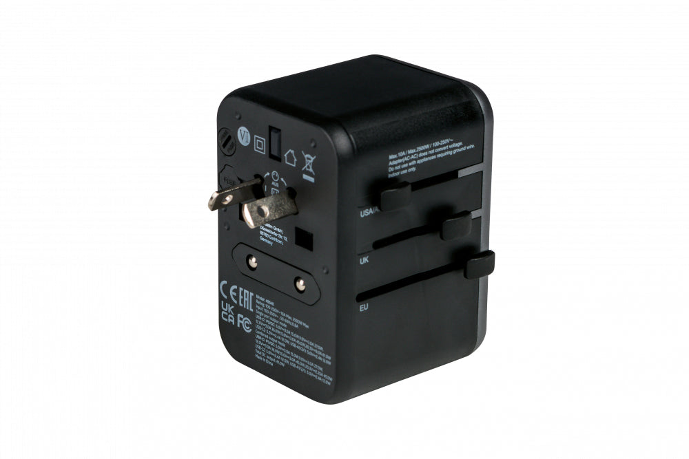 Verbatim 49546 Universal Travel Adapter – 61W 5-Port USB Charger