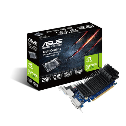 Asus 90YV06N2-M0NA00 GeForce GT 730 2GB GDDR5 Graphics Card PCIe 2.0