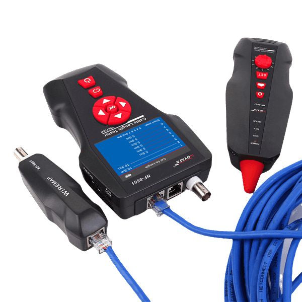 Lanview TCT1415 Network Cable Tester – BNC, Copper, PoE, Ping Functions