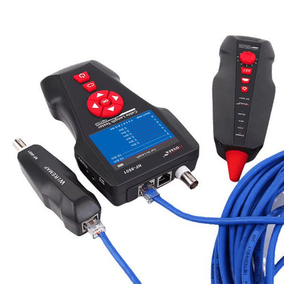 Lanview TCT1415 Network Cable Tester – BNC, Copper, PoE, Ping Functions
