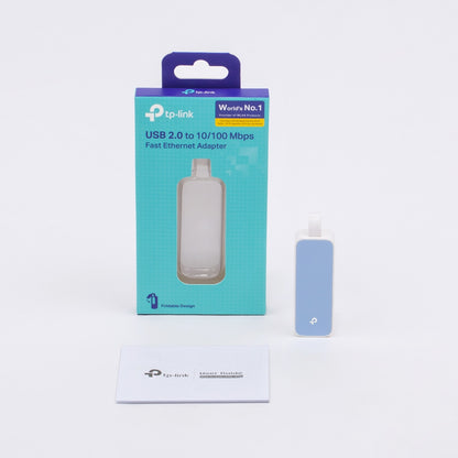 TP-Link UE200 USB 2.0 Ethernet Network Adapter – 100 Mbit/s Wired