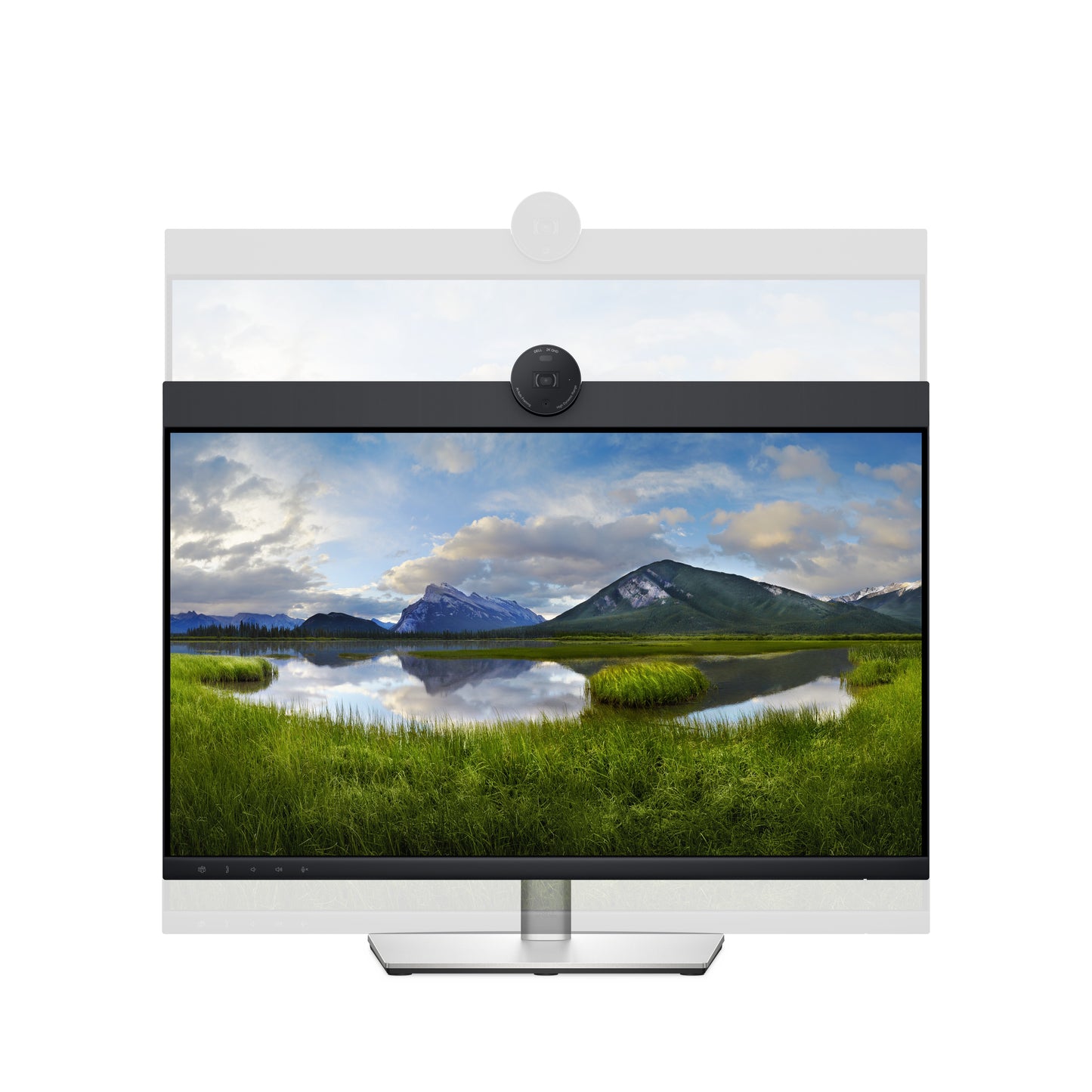 Dell DELL-P2424HEB 23.8" Full HD IPS Monitor with 2K Webcam, USB-C 90W, Speakers
