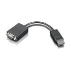 Lenovo 57Y4140 DisplayPort to VGA Cable 0.2m – Male to Male Adapter, 1920x1200 WUXGA
