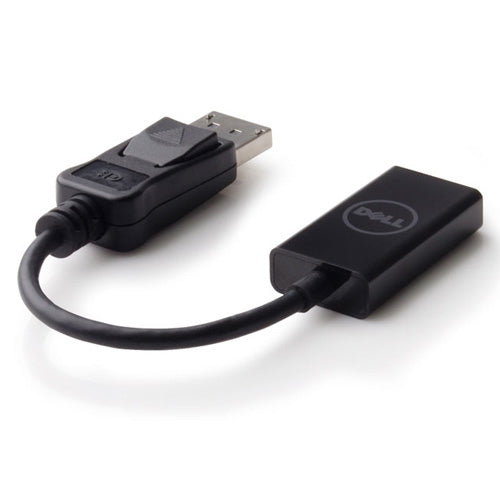 Dell DANAUBC087 DisplayPort to HDMI Adapter Cable – 0.2m, 4K UHD, HDMI 2.0, Black