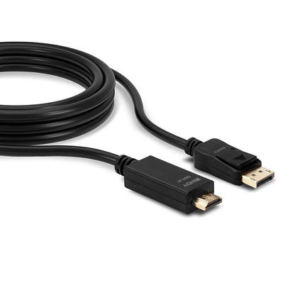 Lindy 36923 3m DisplayPort to HDMI 10.2G Cable – 4K UHD, CE Certified